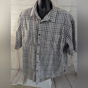 Dickies Men's Casual Plaid Shirt